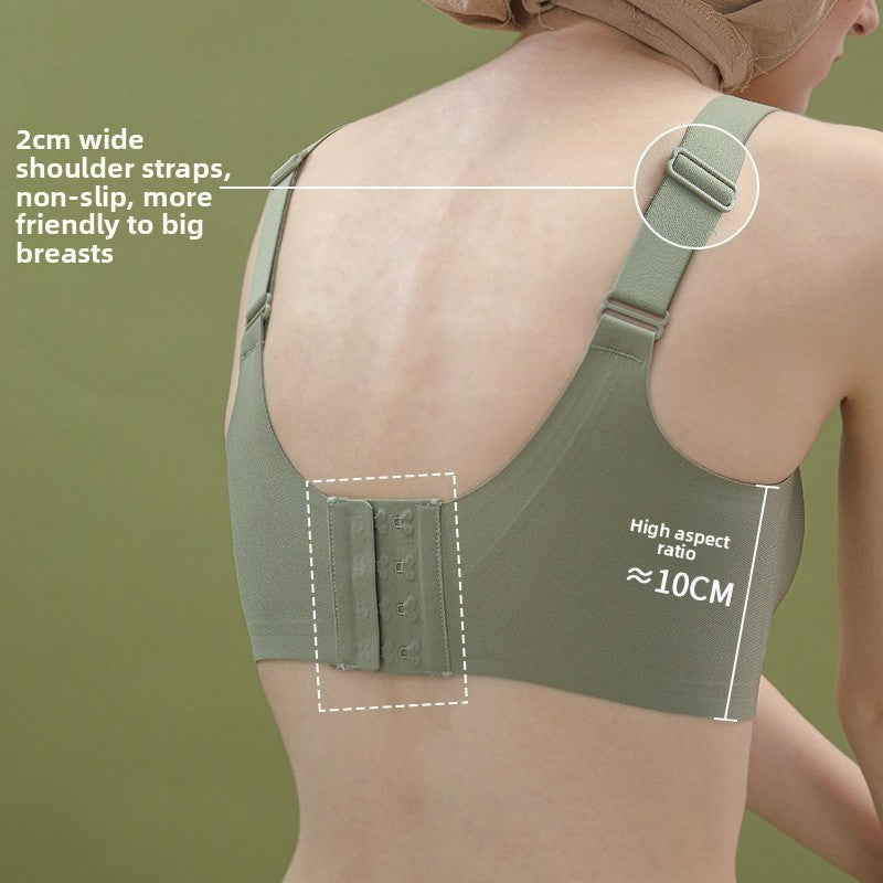 Plus Size Seamless Wireless Bra