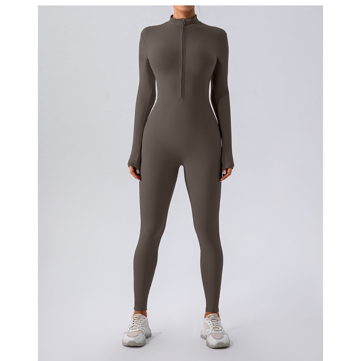 Fleece Lined Yoga Fitness Jumpsuit