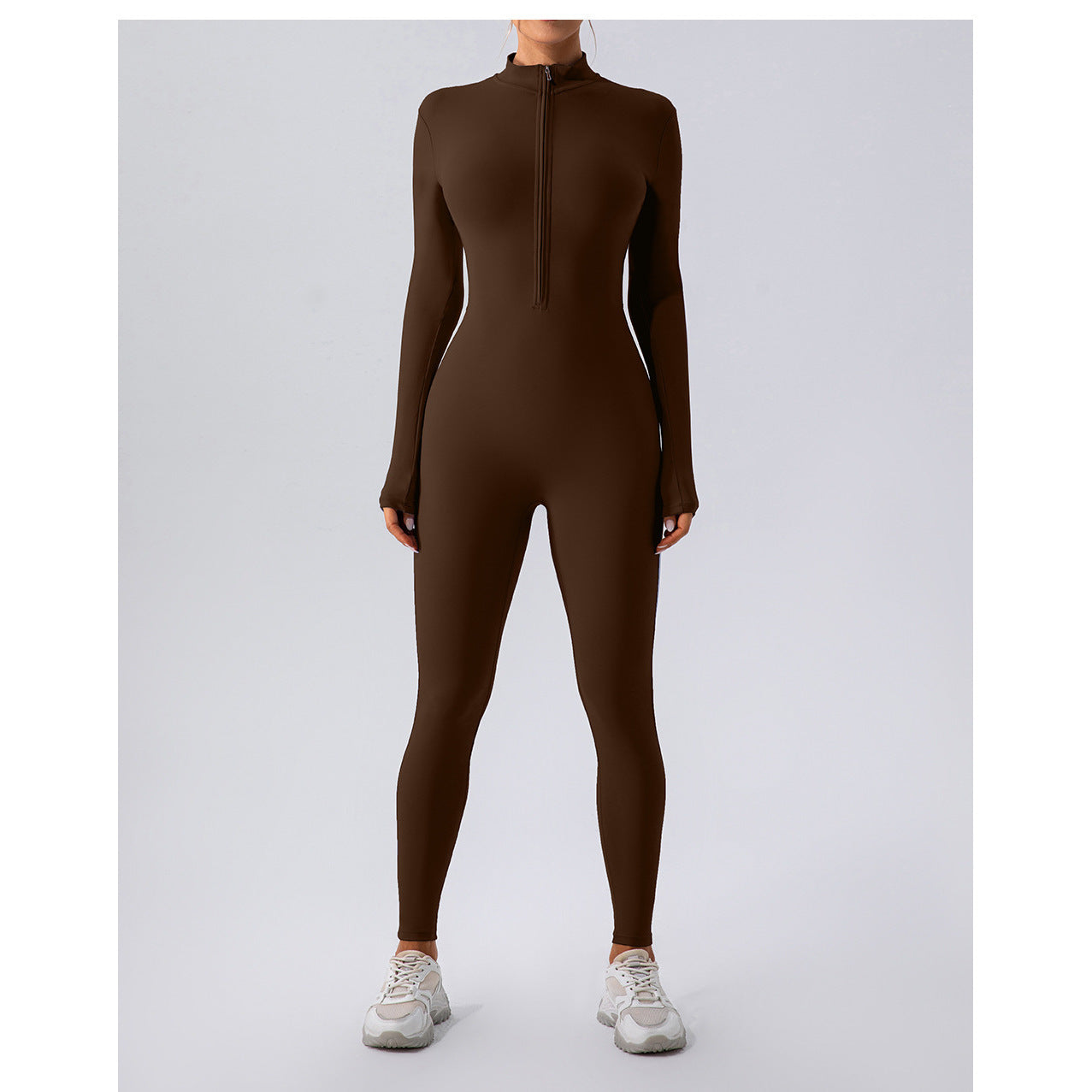Fleece Lined Yoga Fitness Jumpsuit