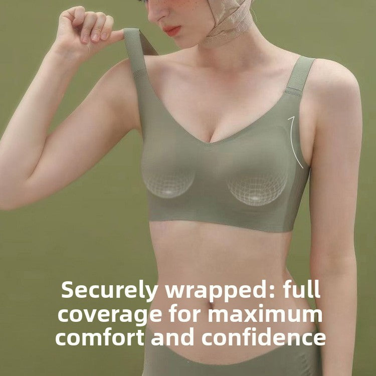 Plus Size Seamless Wireless Bra